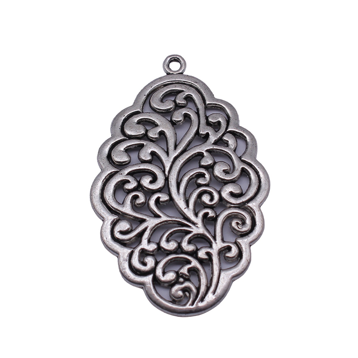Vintage Fashion Nova - Boho Ethno-Mandala-Anhänger, Blume des Lebens, Retro-Charms,