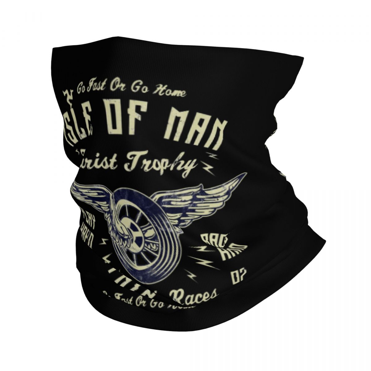 Vintage Fashion Wheel - Insel des Mannes Rennen Vintage Bandana