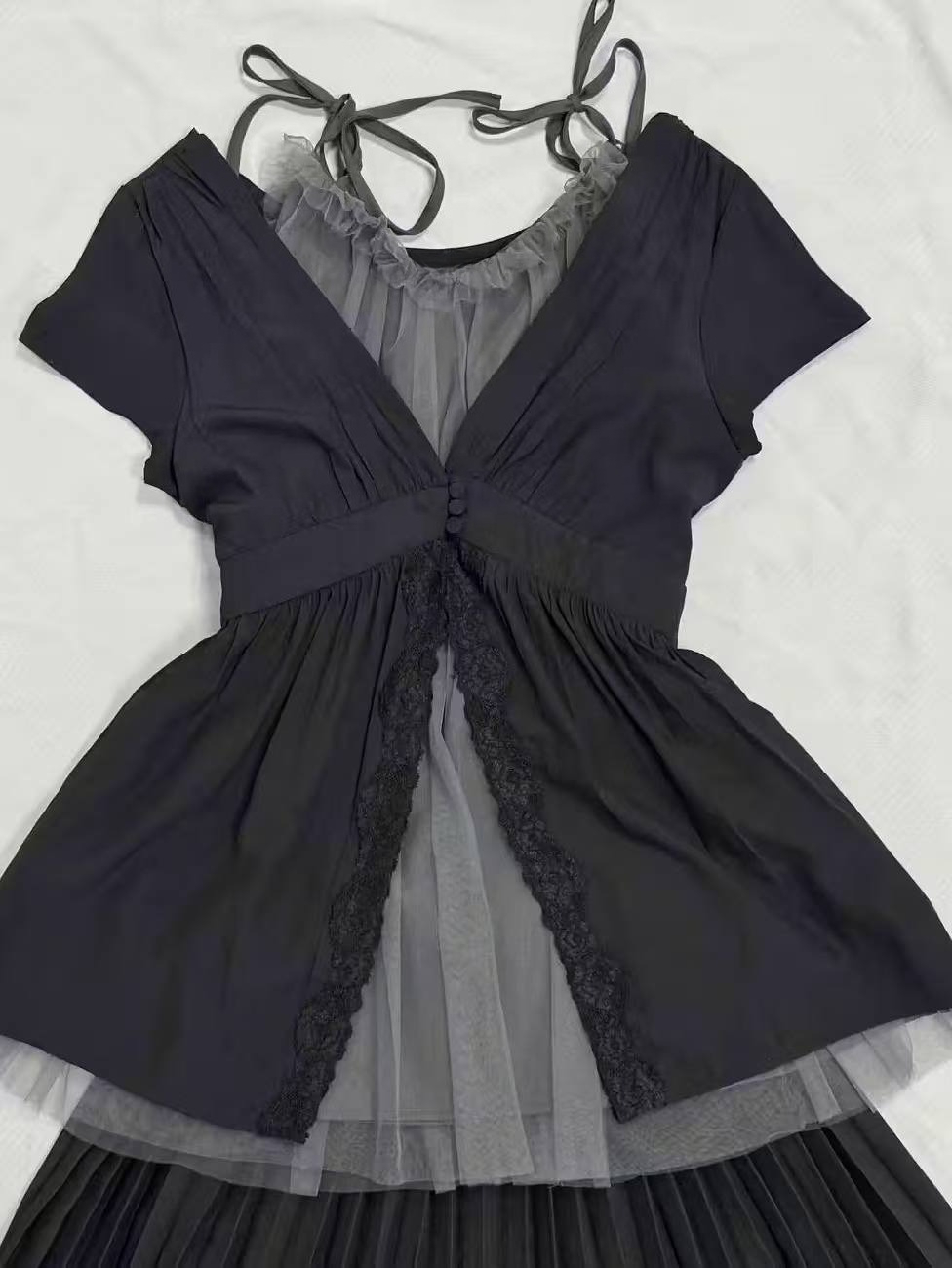 Vintage Fashion Pieces - Vintage Sweet Lolita 3-Teiliges Outfit Damen