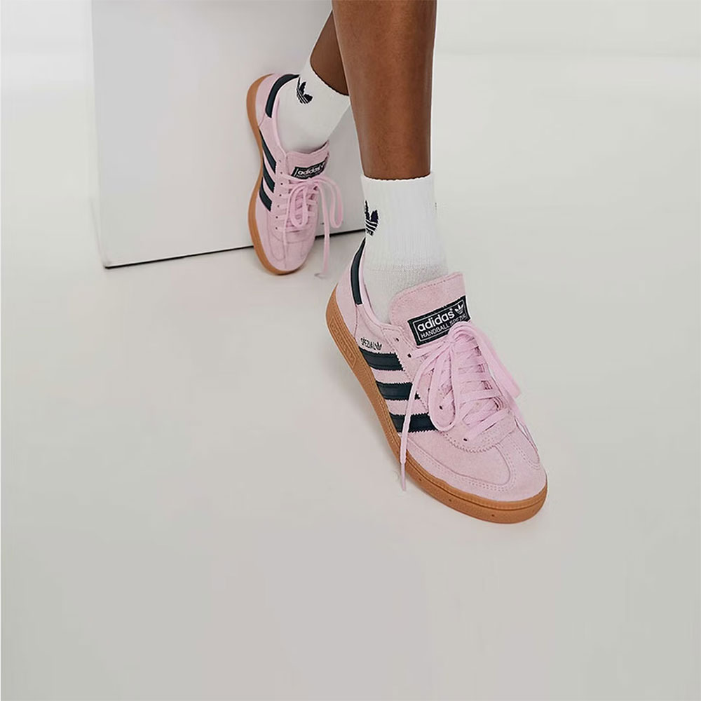 Adidas Shoes Gazelle - adidas Originals HANDBALL SPEZIAL Wildleder-Low-Top-Sneaker mit