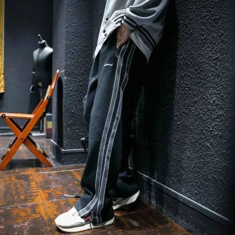 Retro Track Pant - Jogginghose für Männer, Baumwollhose, Herren-Sporthose, Herbst