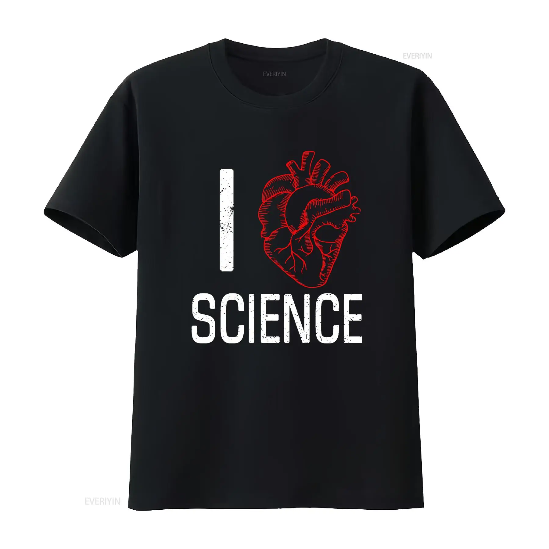 Vintage Fashion Research - I Heart Science T-Shirt, Forschung, Studium,