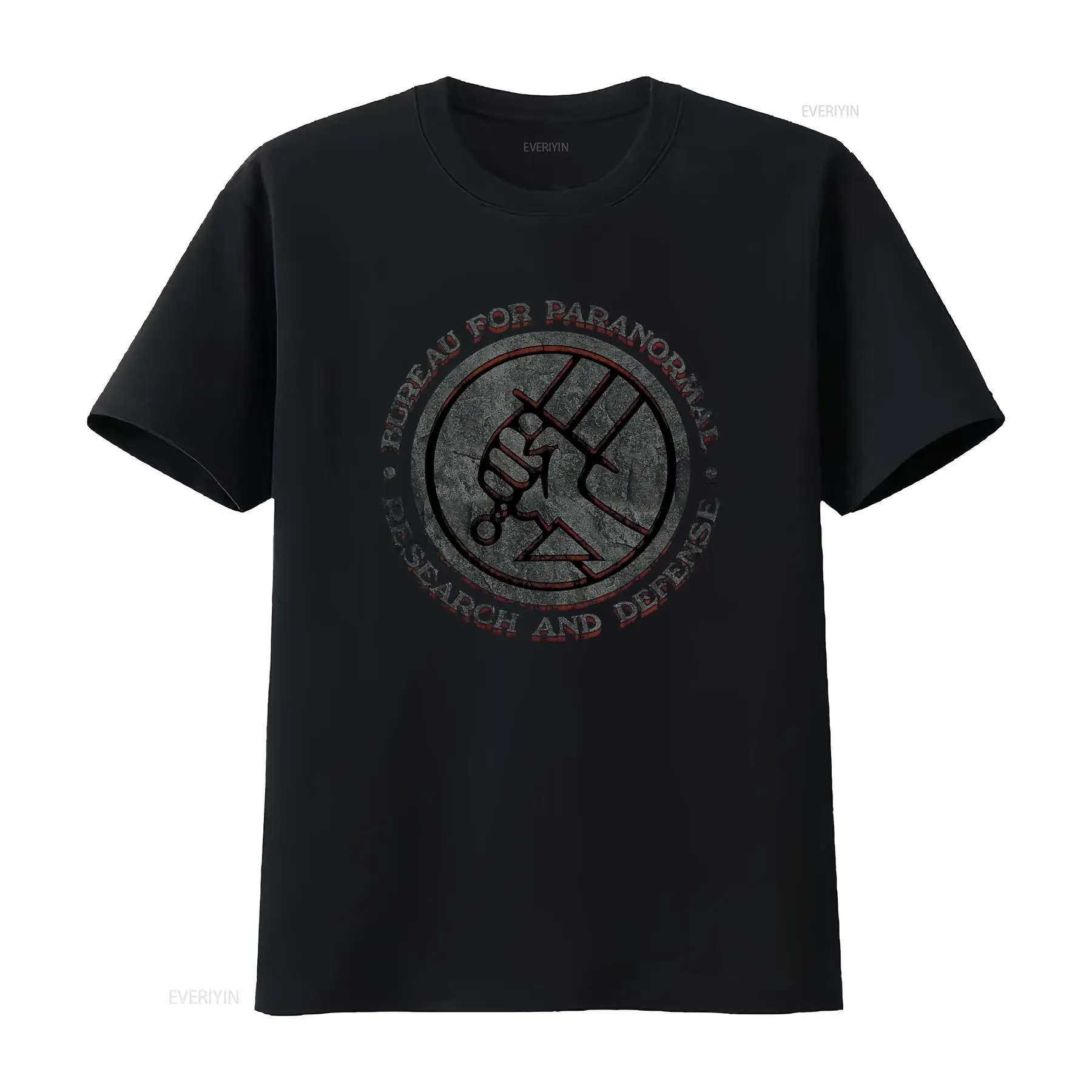 Vintage Fashion Research - Hellboy Bprd Paranormal Research Defense T-Shirt