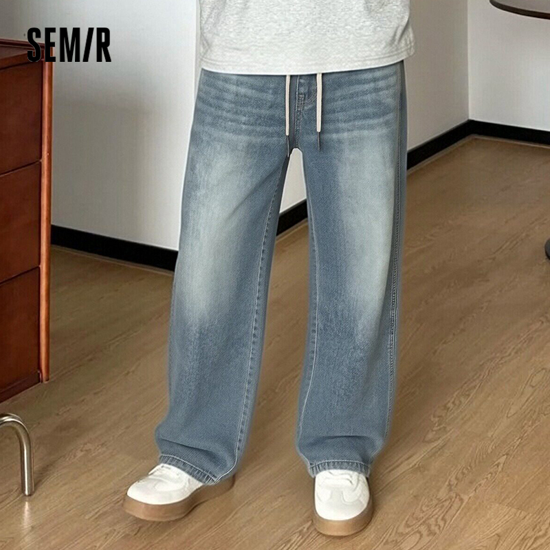 Retro Track Pant - Semir Herrenhose Denim American Vintage Loose