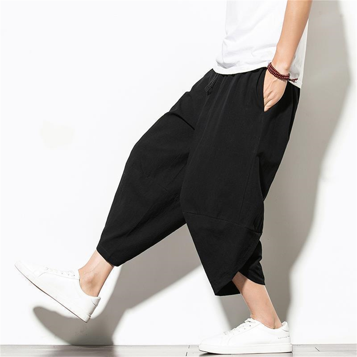 Retro Track Pant - 4XL Baggy Haremshose Herren 2026 Sommer