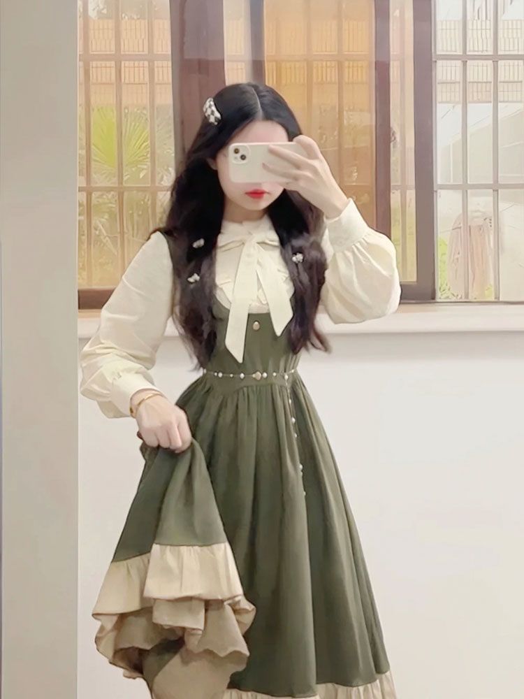 Vintage Fashion In 2025 - 2025, neues japanisches koreanisches Kawaii Preppy-Lolita-Design,