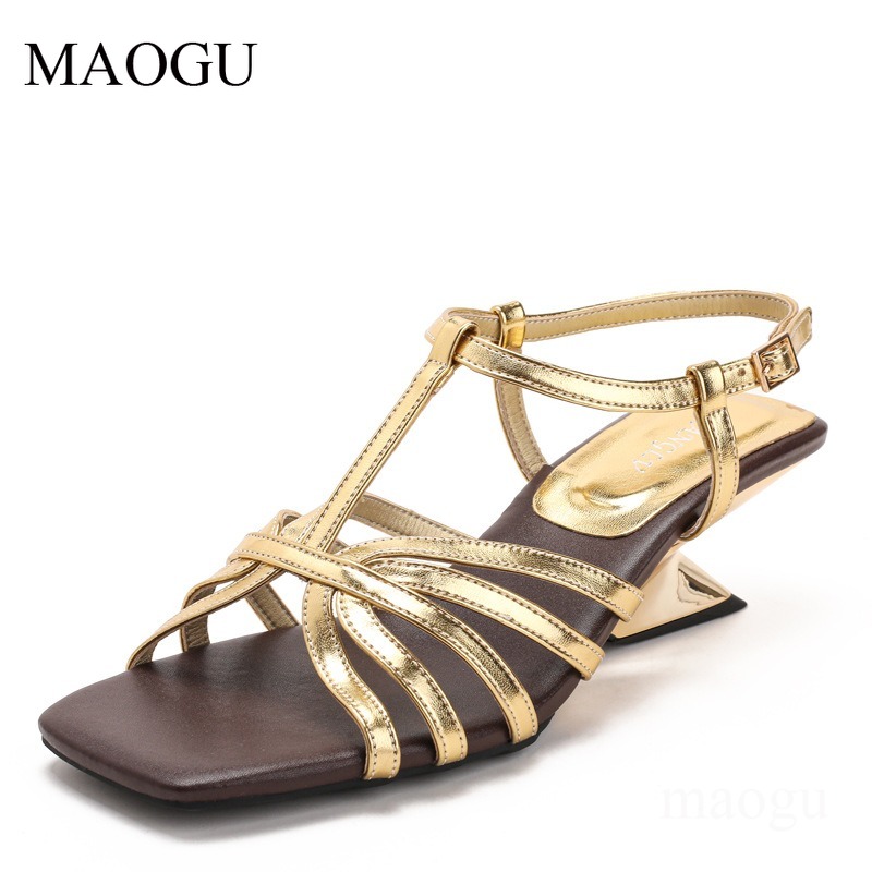 Vintage Fashion Female - Größe 35-42 Damen-Gladiatorsandalen im französischen Vintage-Stil,