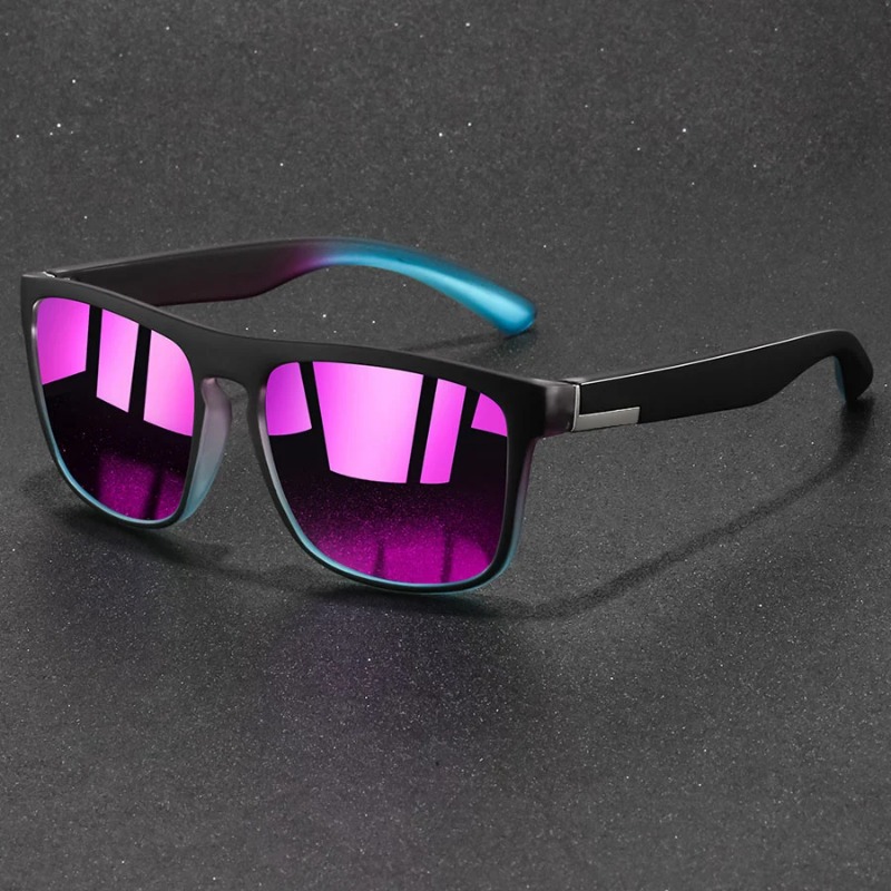 Vintage Fashion Designer - Modische Vintage Quadratische Sport-Sonnenbrille für Männer