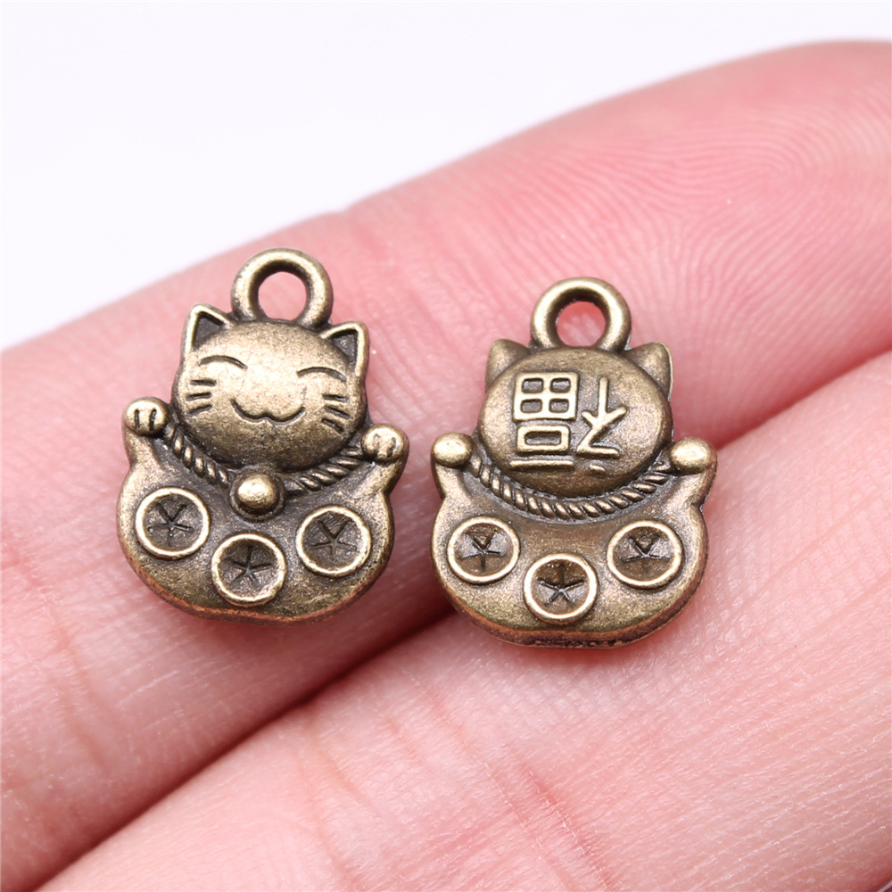 Vintage Fashion Nova - 10 Stück 15 x 11 mm,