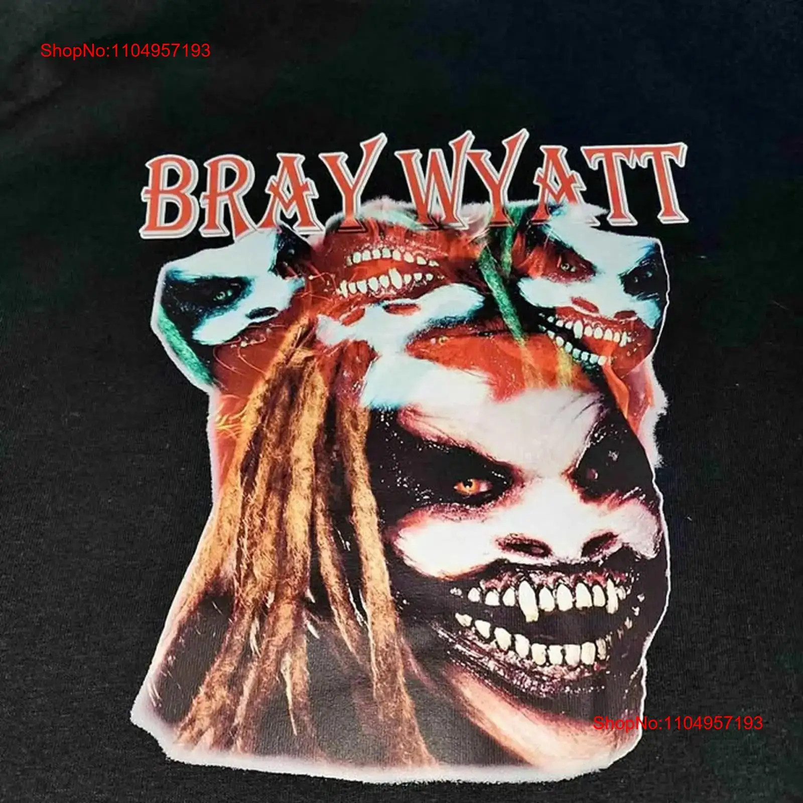 Vintage Fashion Collage - Bray Wyatt Collage schwarzes T-Shirt Alle