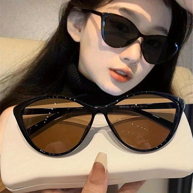 Vintage Fashion Pieces - 1 Stück Retro-Rahmen Katzenaugen-Sonnenbrille für Damen
