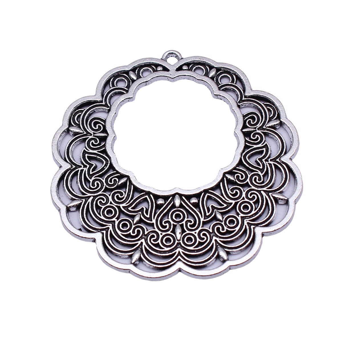 Boho Ethno-Mandala-Anhänger, B – Vintage Fashion Nova Bewertung und Preis