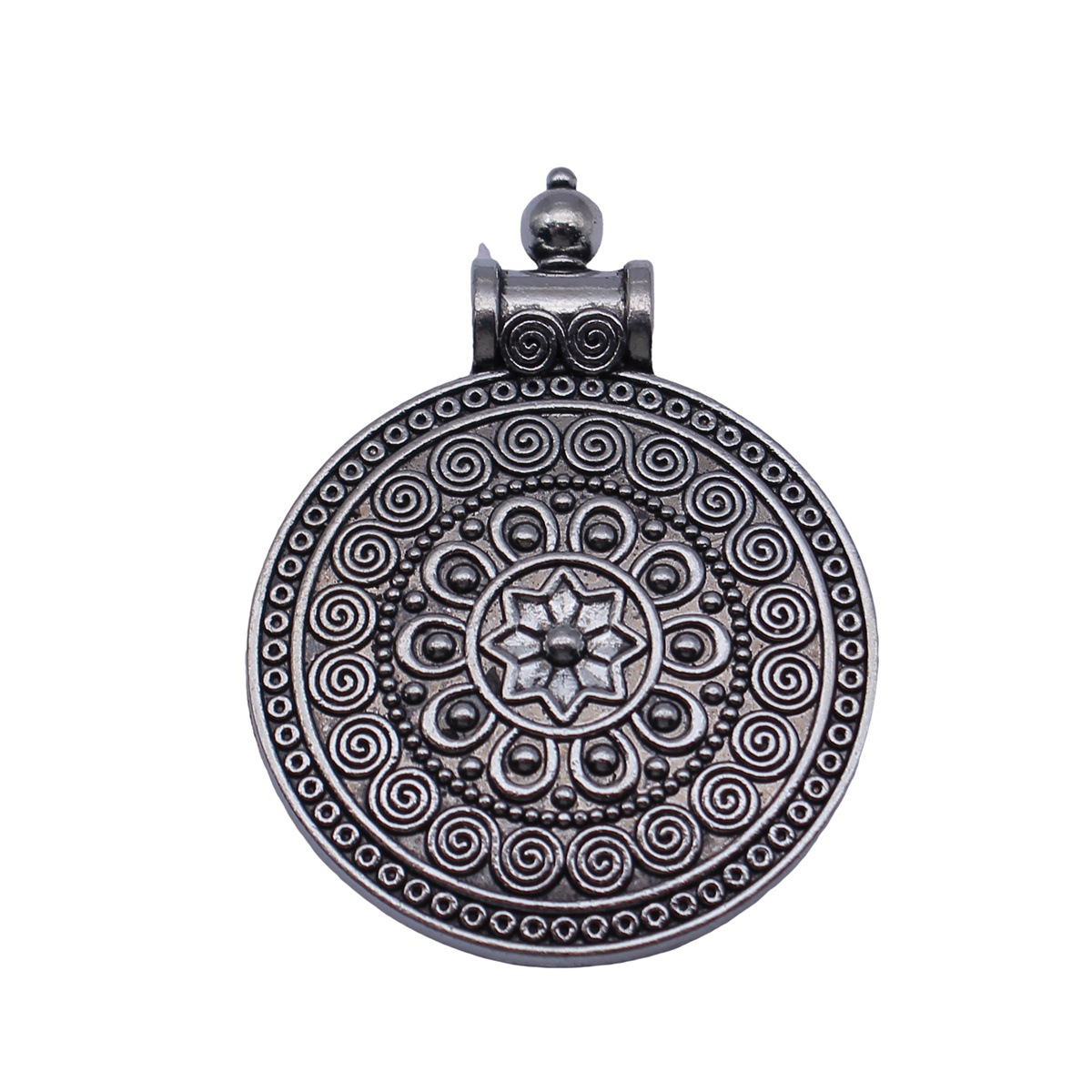 Boho Ethno-Mandala-Anhänger, B – Vintage Fashion Nova Bewertung und Preis