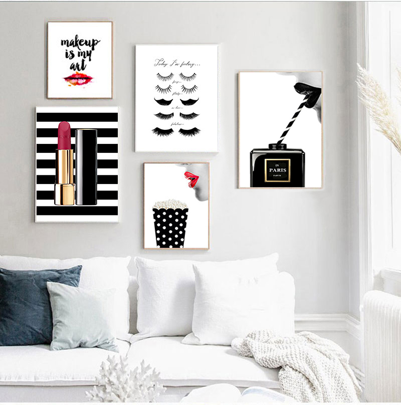 Poster Drucke Vintage Leinwand – Vintage Fashion Illustration Bewertung und Preis