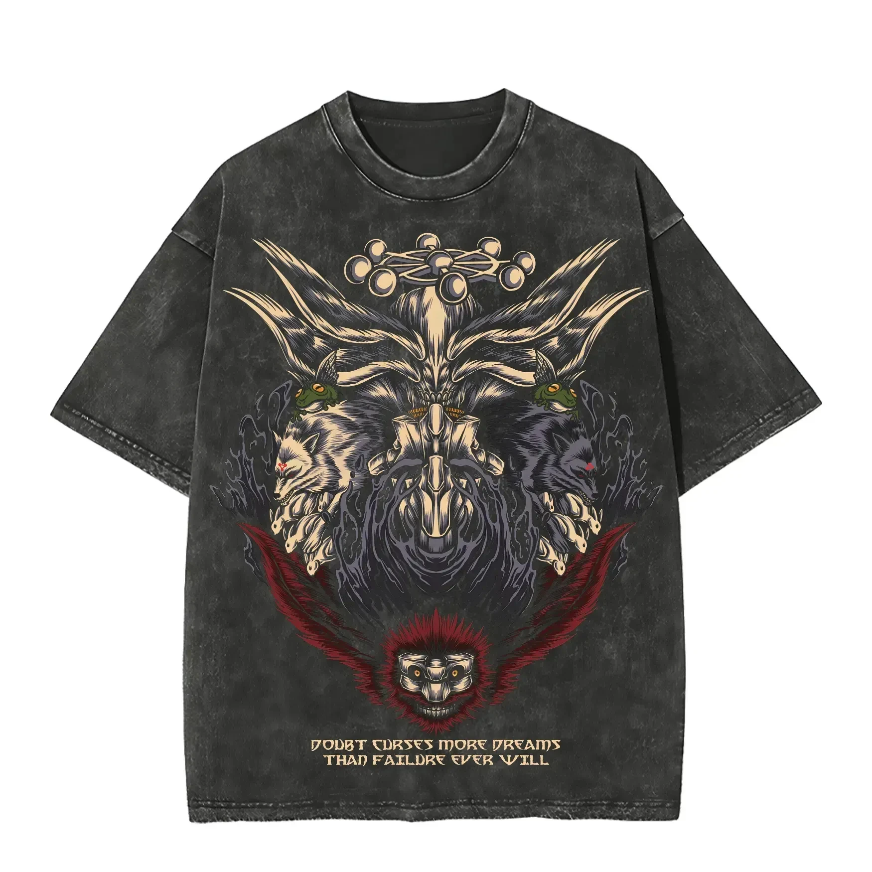Mahoraga Wheel T-Shirt Jujutsu – Vintage Fashion Wheel Bewertung und Preis