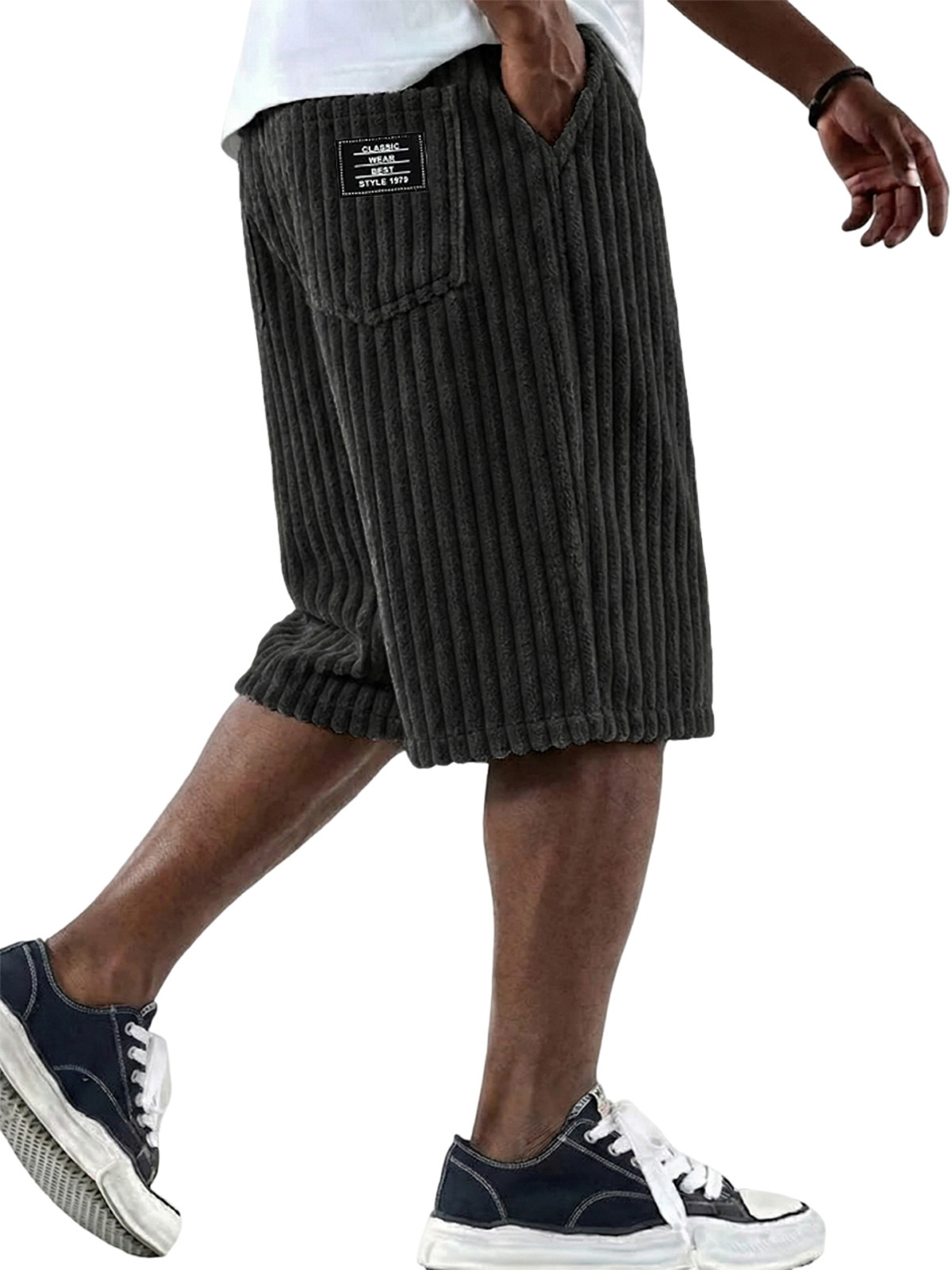 Sommer Neue Herren Cord-Shorts – Retro Track Pant Bewertung und Preis