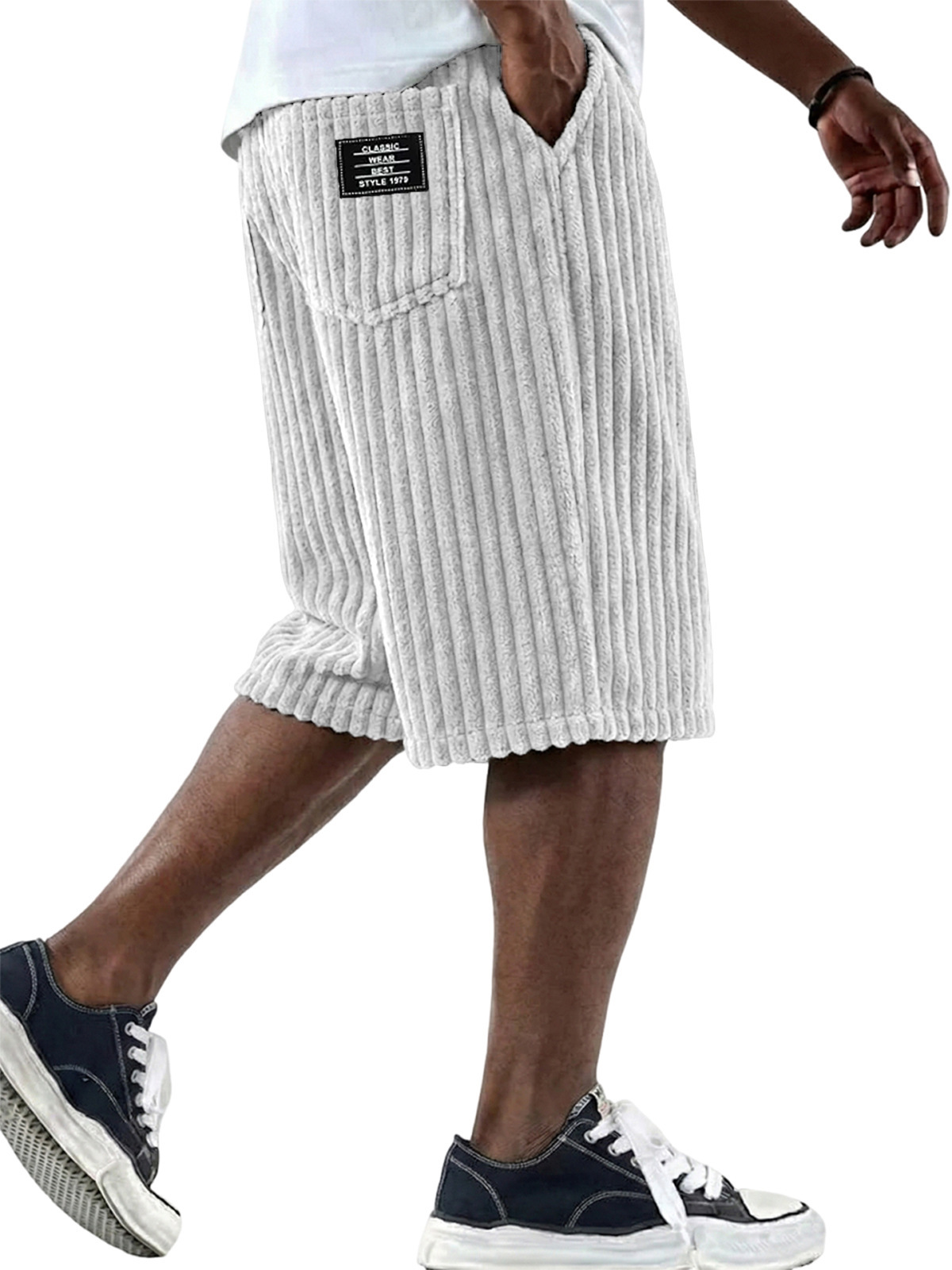 Sommer Neue Herren Cord-Shorts – Retro Track Pant Bewertung und Preis
