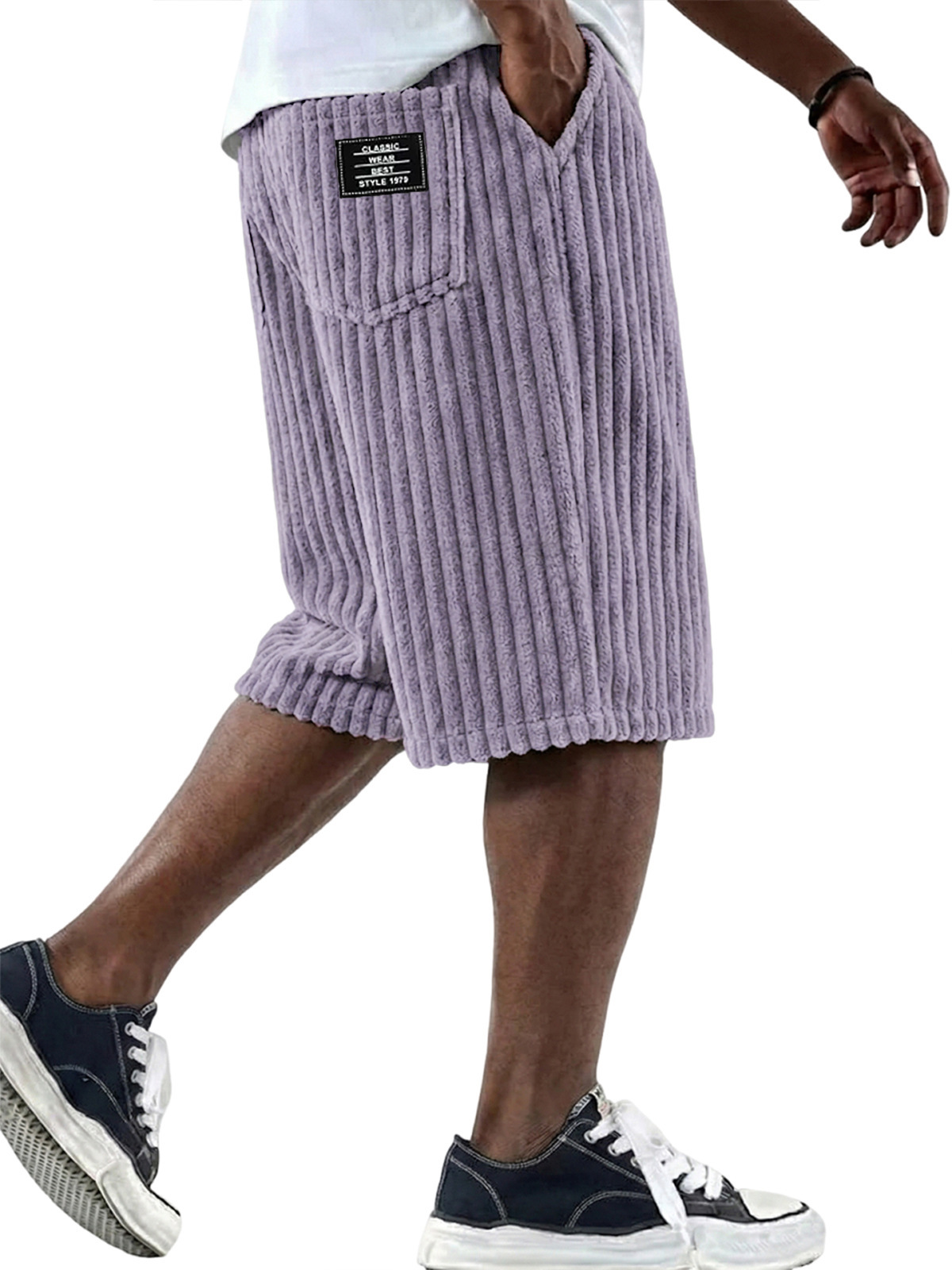 Sommer Neue Herren Cord-Shorts – Retro Track Pant Bewertung und Preis
