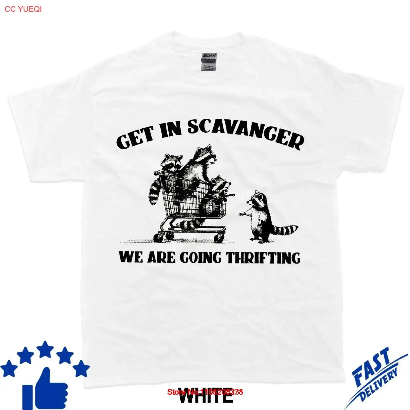 Get In Scavenger We're Going T – Thrift Vintage Fashion Usa Bewertung und Preis