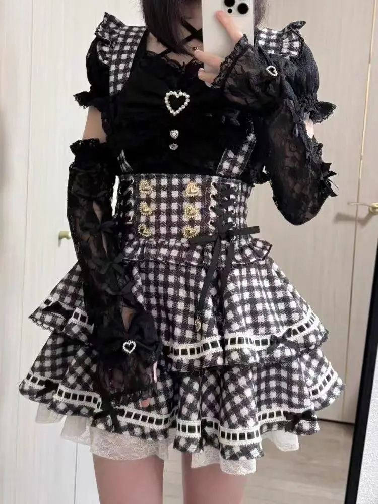Sommer Japanische Gothic Y2k L – Vintage Fashion Japan Bewertung und Preis