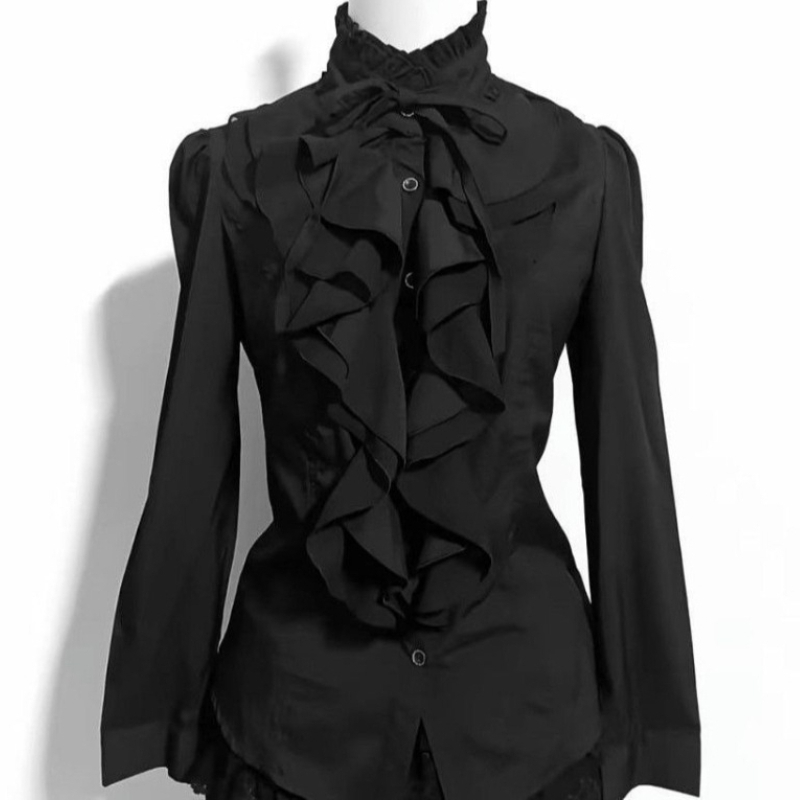 Deeptown Schwarze Gothic-Lolit – Vintage Fashion Japan Bewertung und Preis