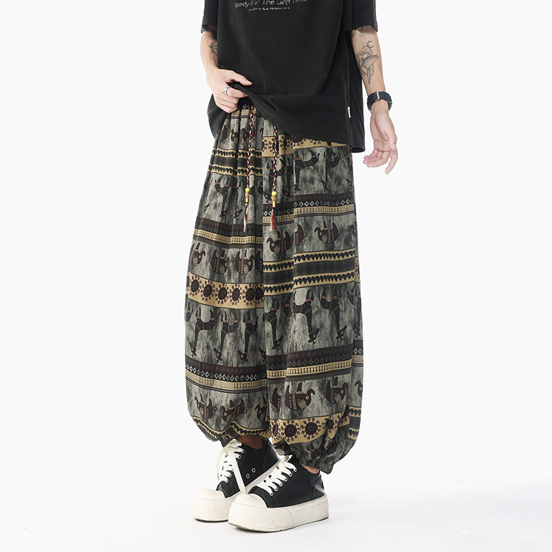 Urlaubsstil, bedruckte, hoch t – Retro Track Pant Bewertung und Preis