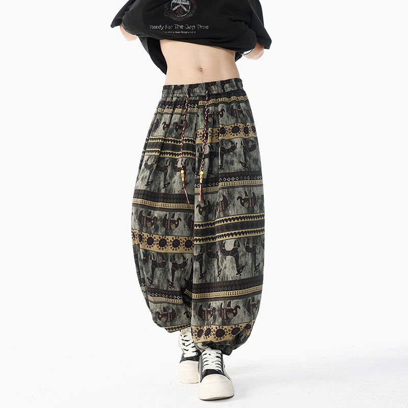 Urlaubsstil, bedruckte, hoch t – Retro Track Pant Bewertung und Preis