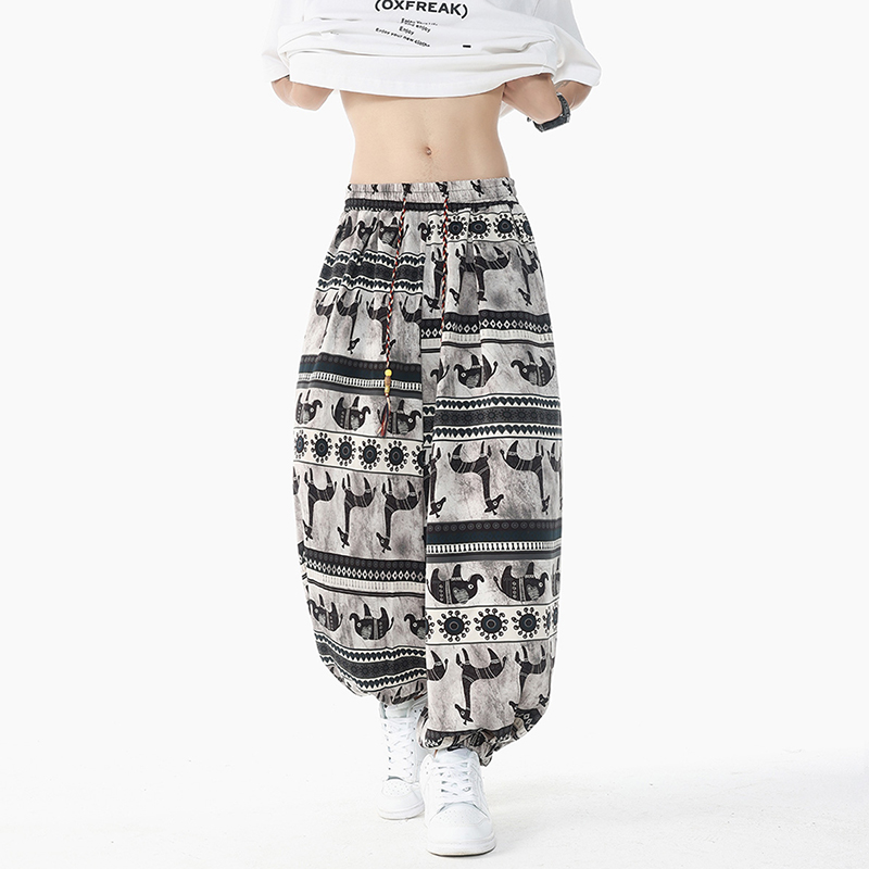 Urlaubsstil, bedruckte, hoch t – Retro Track Pant Bewertung und Preis
