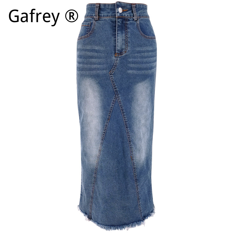 Damen Jeansrock in Midi-Länge  – Vintage Fashion Jeans Bewertung und Preis