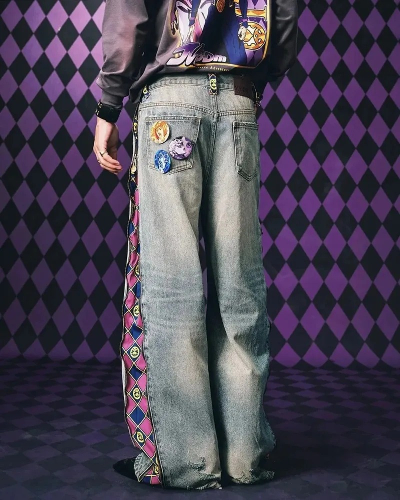 Y2K Streetwear Herren Hip Hop  – Vintage Fashion Jeans Bewertung und Preis