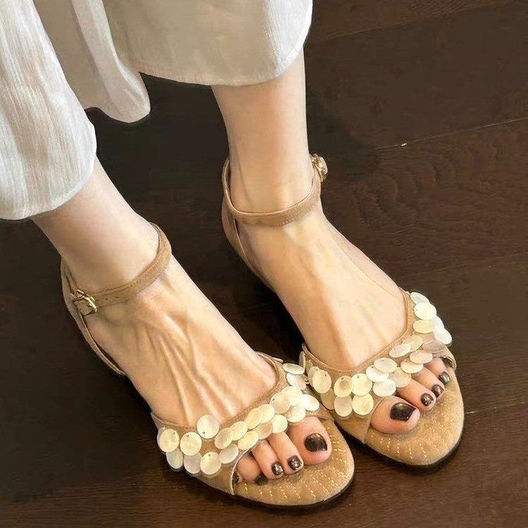 Sommer Neue Damen-Pantoletten  – Vintage Fashion Female Bewertung und Preis