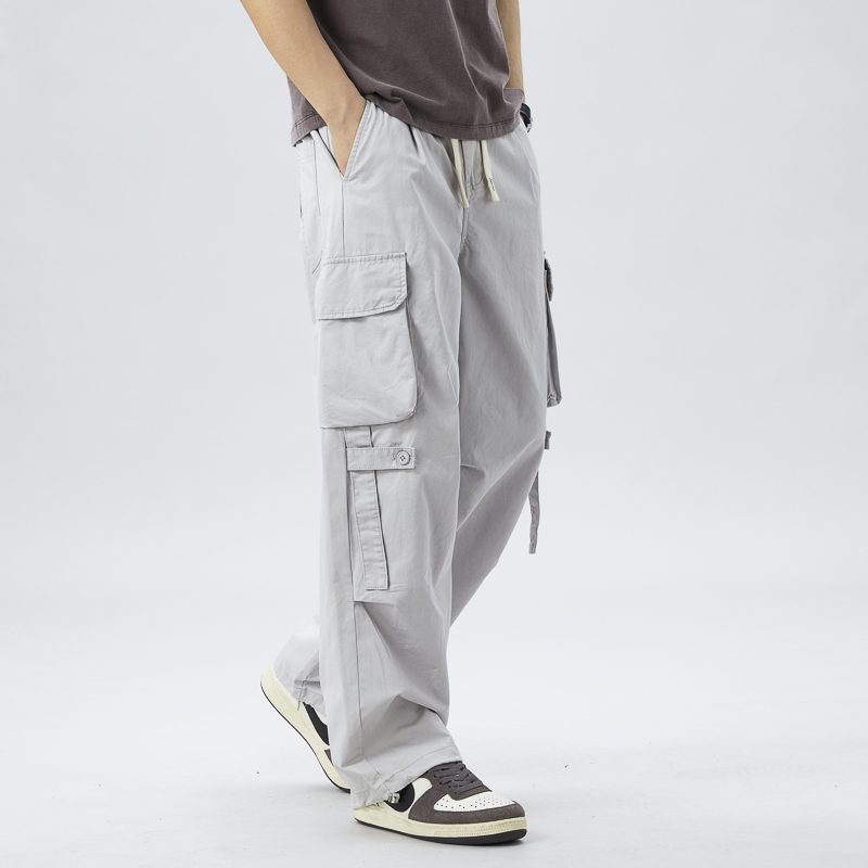 Multi-Pocket Cargo-Hose für He – Retro Track Pant Bewertung und Preis