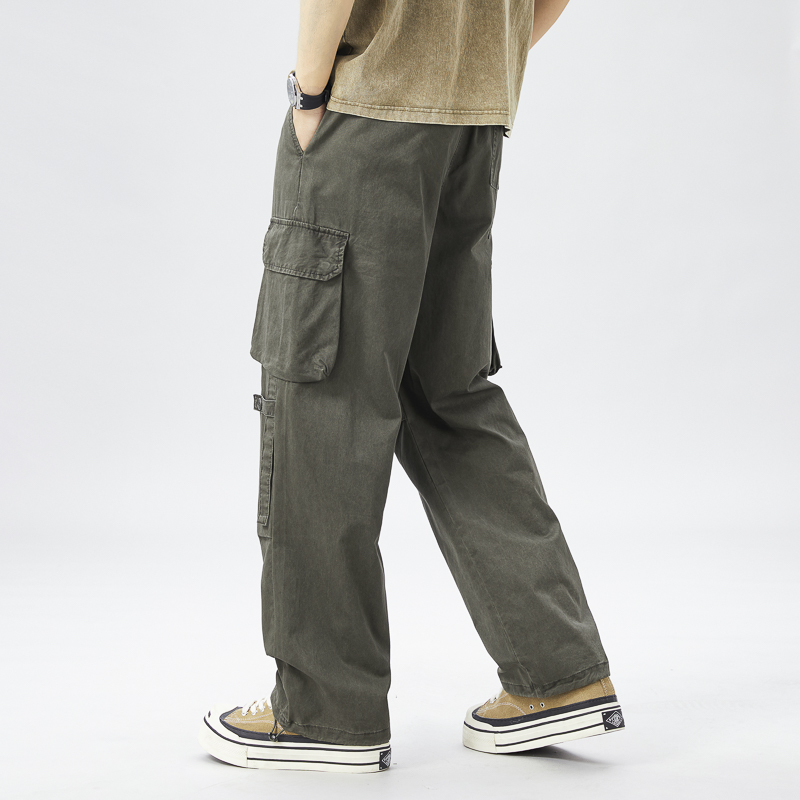 Multi-Pocket Cargo-Hose für He – Retro Track Pant Bewertung und Preis