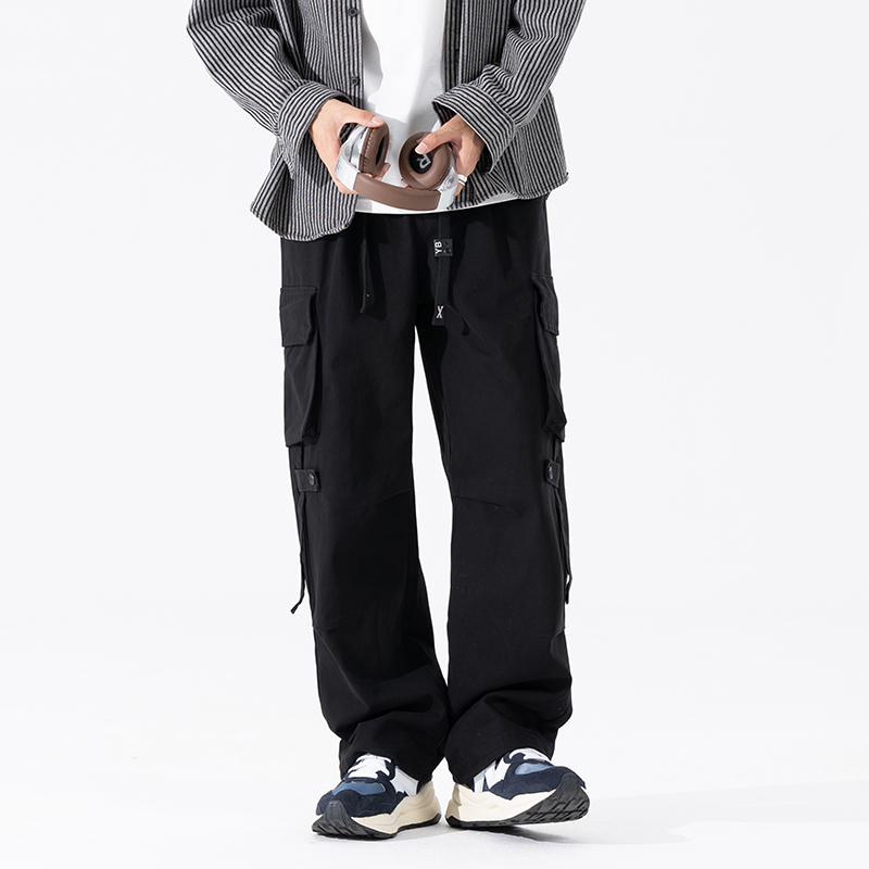 Multi-Pocket Cargo-Hose für He – Retro Track Pant Bewertung und Preis