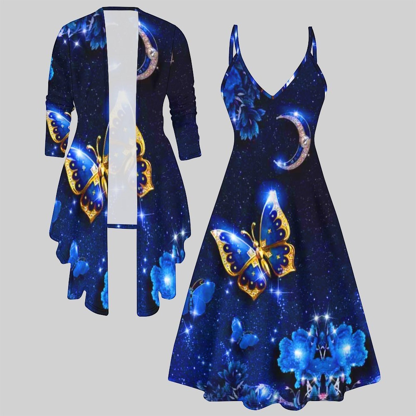 Vintage-Print Zweiteiliges Set – Vintage Fashion Pieces Bewertung und Preis