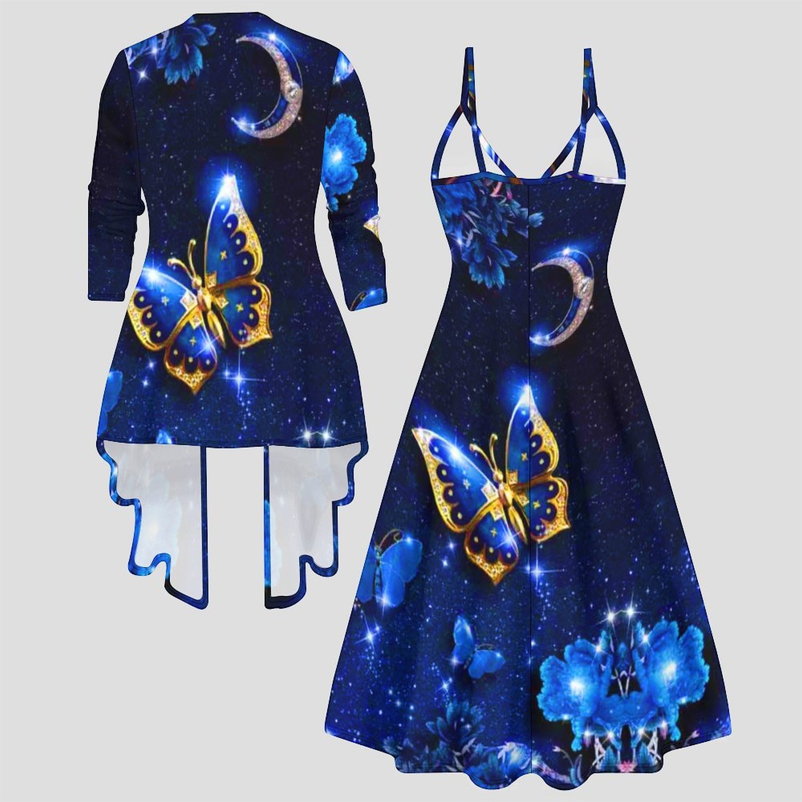 Vintage-Print Zweiteiliges Set – Vintage Fashion Pieces Bewertung und Preis